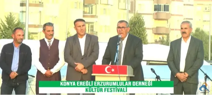 Konya Ereğli’de 2. Kez Erzurum tanıtım ve kültür festivali düzenlendi 