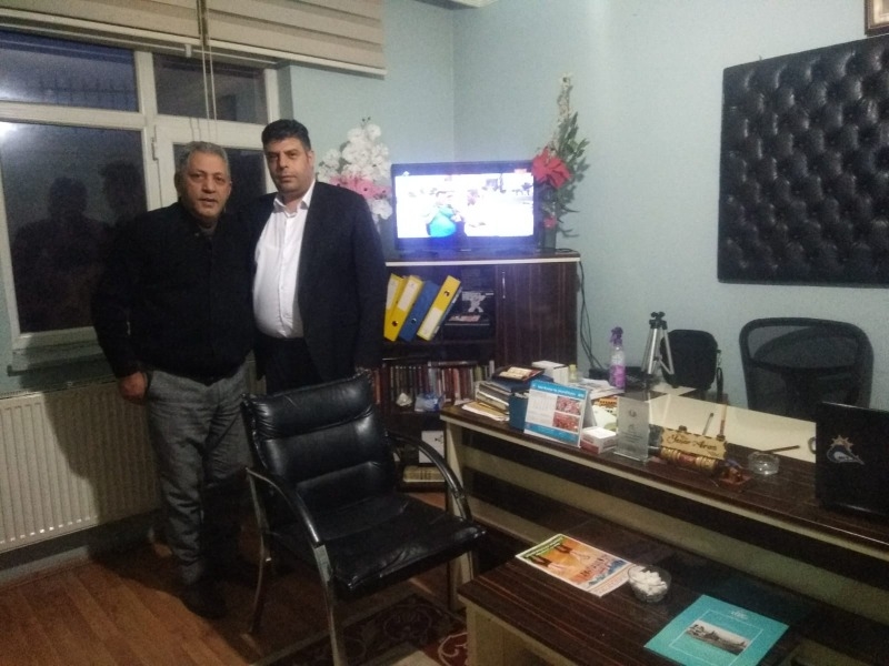 Ahmet Kazanç Aras TV'yi Ziyaret Etti