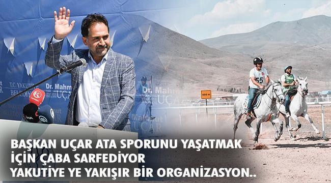 GELENEKSEL RAHVAN AT YARIŞI NEFESLERİ KESTİ!