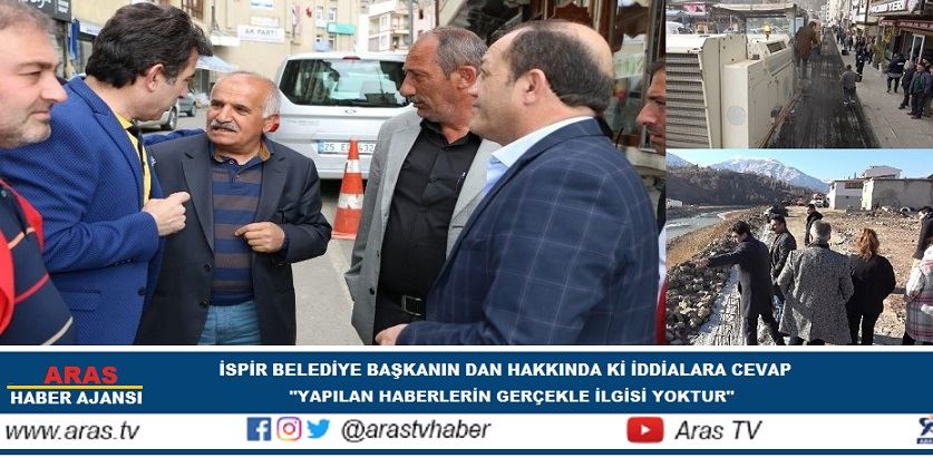 İSPİR BELEDİYE BAŞKANI ÇOŞKUN, BELEDİYE ÇALIŞMALARI İLE İLGİLİ  İDİALARA CEVAP VERDİ.