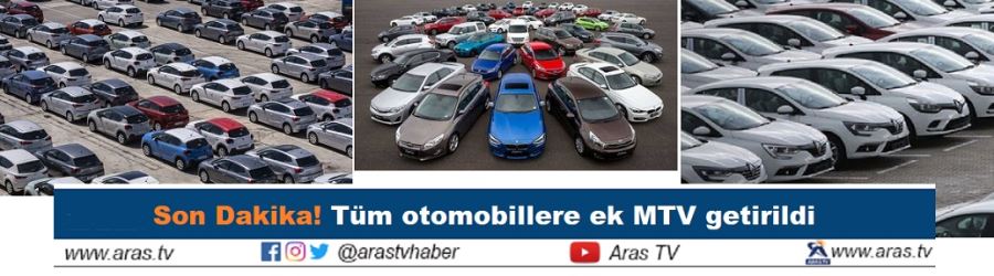 Son Dakika! Tüm otomobillere ek MTV getirildi