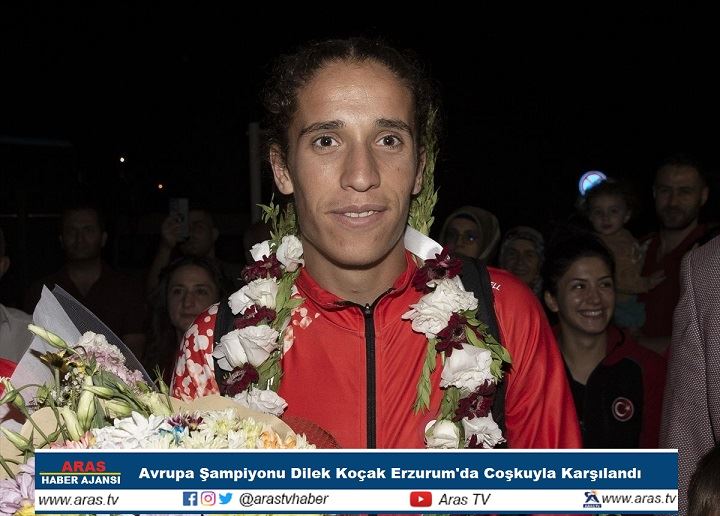 Avrupa Şampiyonu Dilek Koçak Erzurum