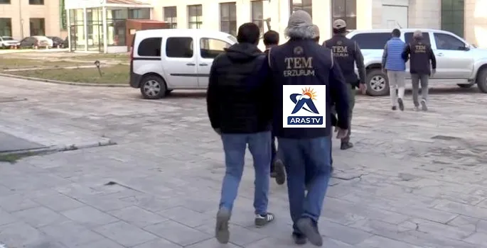 Erzurum’da terör operasyonu