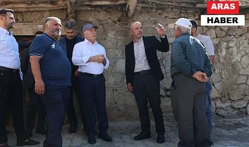 Başkan Sekmen, Pazaryolu İlçesinde Vatandaşlarla Buluştu