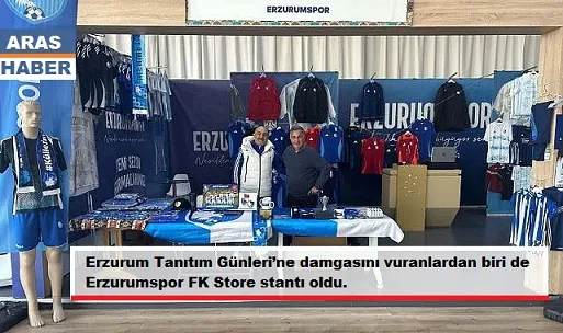 Erzurumspor standı damga vurdu