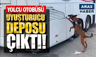 DURDURULAN OTÜBÜSTEN UYUŞTURUCU ÇIKTI