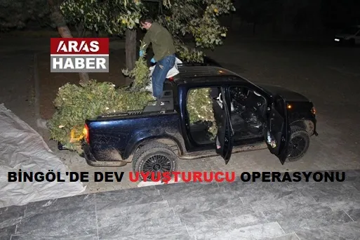 Dev uyuşturucu operasyonu!