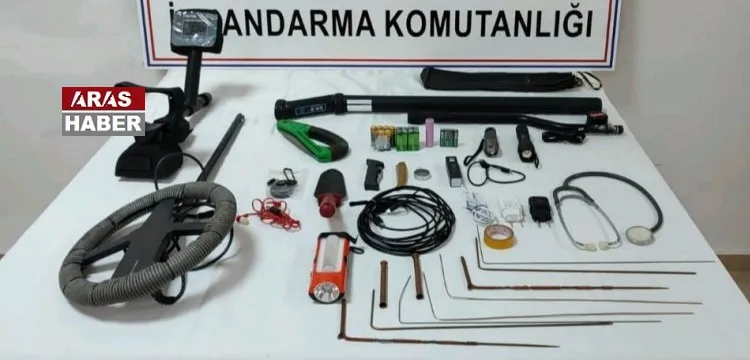 KAÇAK KAZI YAPANLAR