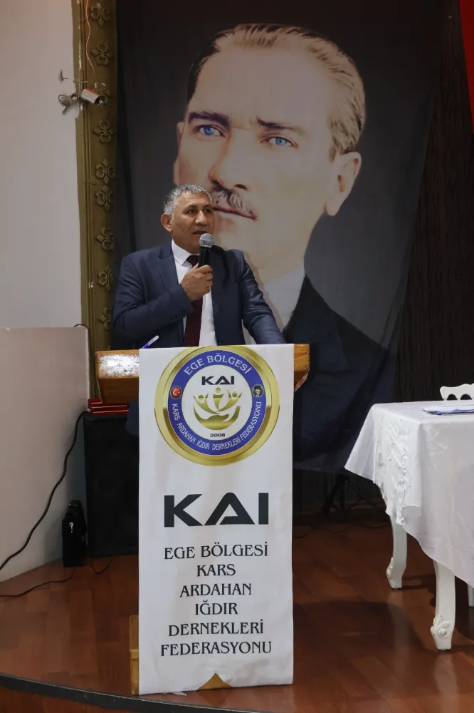 EGE BÖLGESİ  KARS ARDAHAN VE IĞDIR DERNEKLER BİRLİĞİ FEDERASYONU 5. OLAĞAN GENEL KURULU YAPILDI.