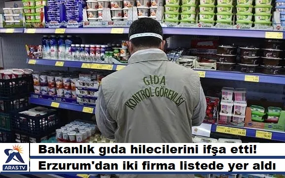 Bakanlık gıda hilecilerini ifşa etti!