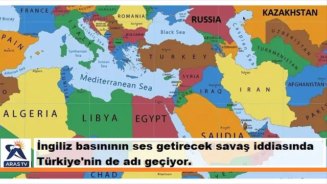 İngiliz basınının ses getirecek savaş iddiasında Türkiye