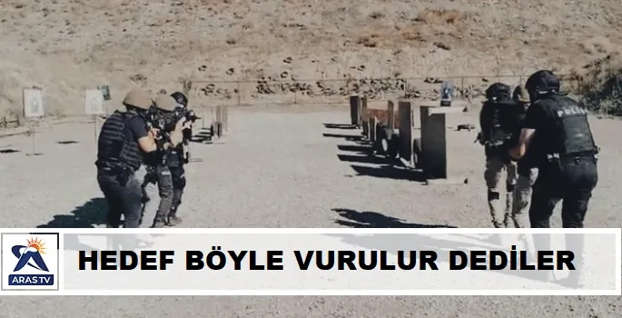 HEDEF BÖYLE VURULUR DEDİLER.