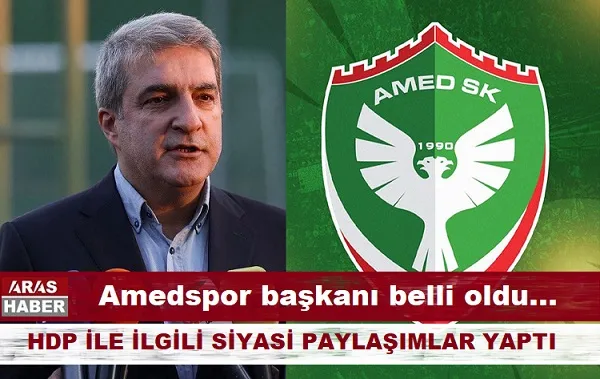 Amedspor başkanı belli oldu...