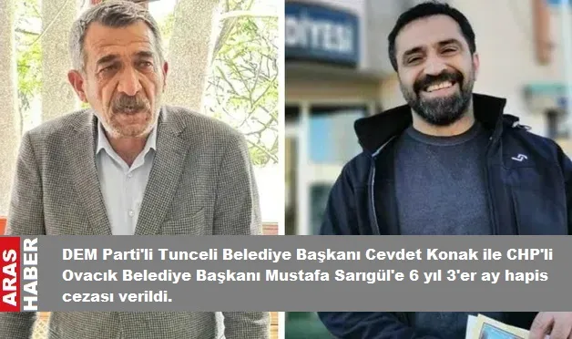 Başkanlara 6 yıl 3