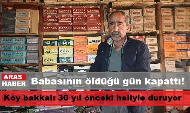 Babasının öldüğü gün kapattı!