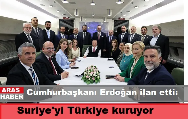 Cumhurbaşkanı Erdoğan ilan etti: Suriye