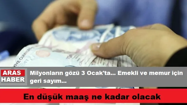 Milyonların gözü 3 Ocak