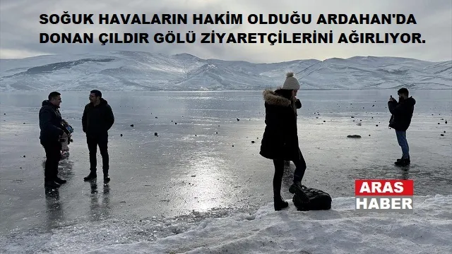 Çıldır Gölü Dondu