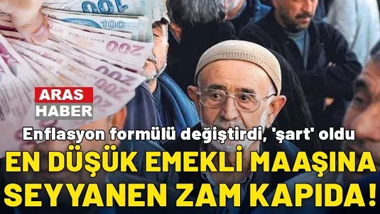 En düşük emekli maaşına seyyanen zam kapıda.