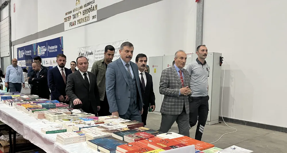 DOĞU ANADOLU ERZURUM 6. KİTAP FUARI REKORA KOŞUYOR