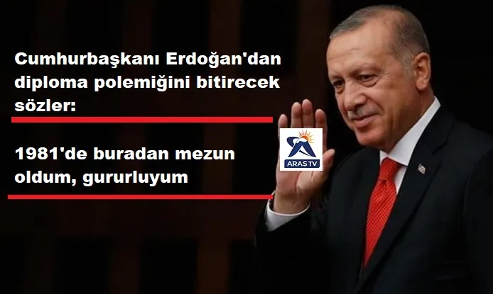 Cumhurbaşkanı Erdoğan