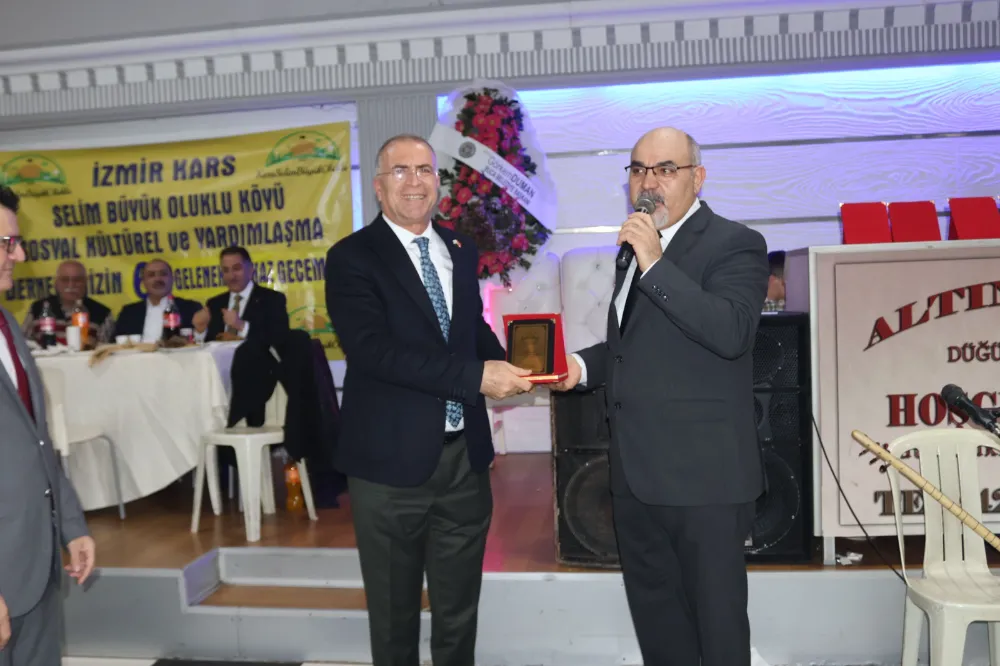 İZMİR KARS SELİM BÜYÜK OLUKLU KÖYÜ SOSYAL KÜLTÜREL VE YARDIMLAŞMA DERNEĞİ KAZ GECESİ DÜZENLEDİ