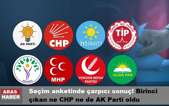 Seçim anketinde çarpıcı sonuç! 
