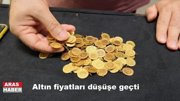 Altın fiyatları düşüşe geçti