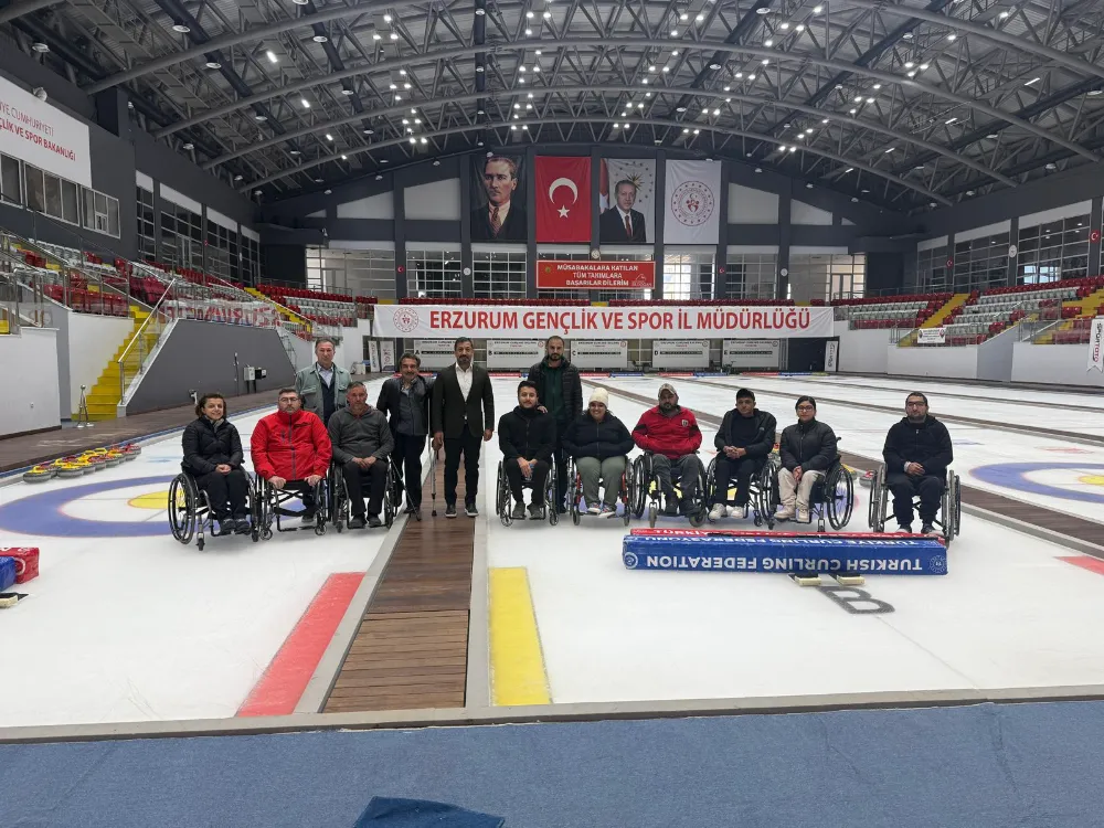 Atatürk Üniversitesi’nden Örnek Proje: Tekerlekli Sandalye Curling Takımı Milli Seçmelerde! 