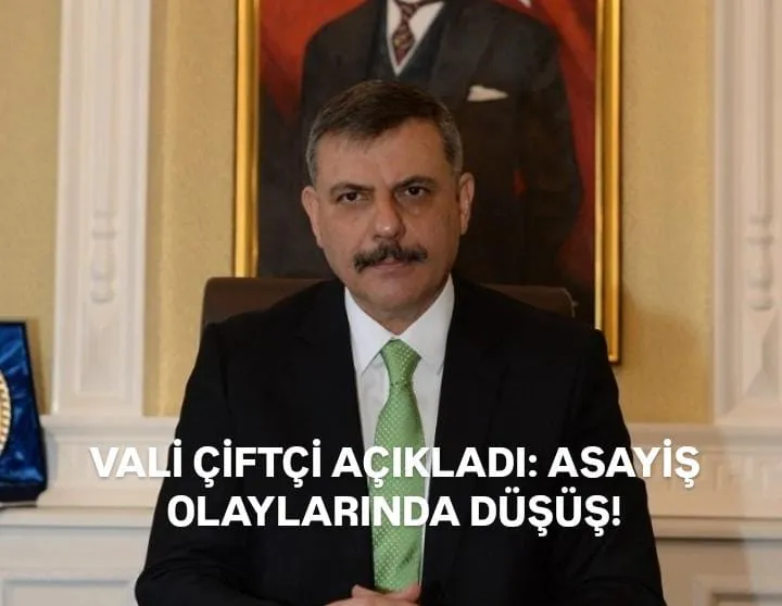 ASAYİŞ OLAYLARINDA DÜŞÜŞ!