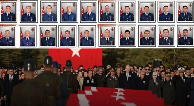 Türkiye, Şehitlerini Uğurladı: Gürcistan’da Düşen Askeri Uçaktaki 20 Mehmetçik İçin Tören