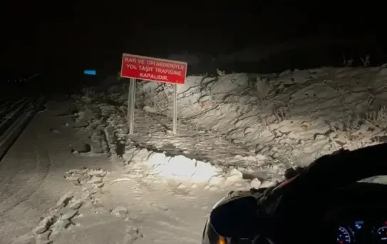 Ardahan-Ardanuç Yolu Kış Sebebiyle Kapandı