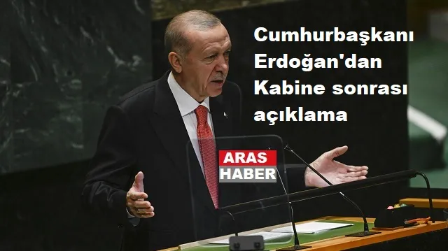 Cumhurbaşkanı Erdoğan