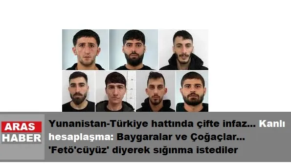 Yunanistan-Türkiye hattında çifte infaz...