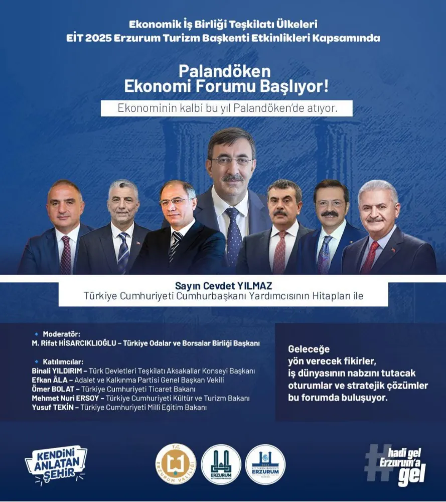 Ekonomi Forumu, bugün saat 14.00’te kapılarını açıyor Kaynak: Ekonomi Forumu başlıyor 