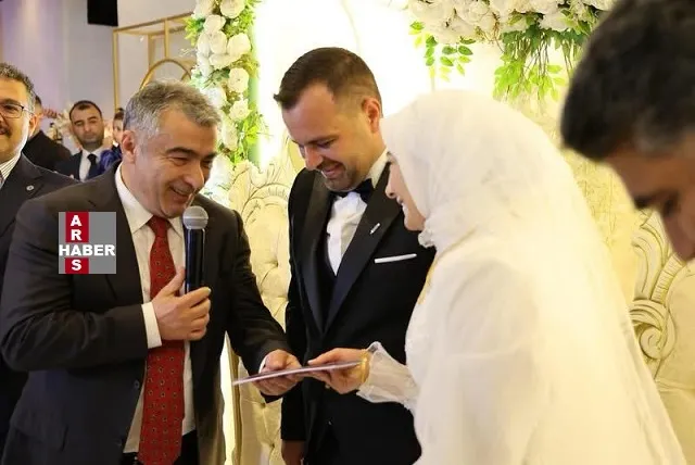 Milletvekili Alagöz, Serdar ve Elif Çiftinin Nikâh Törenine Katıldı