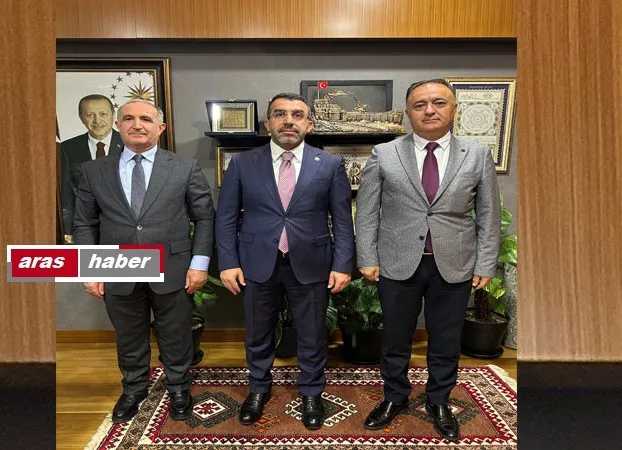 Milletvekili Çalkın, Kafkas Üniversitesi Heyetini TBMM