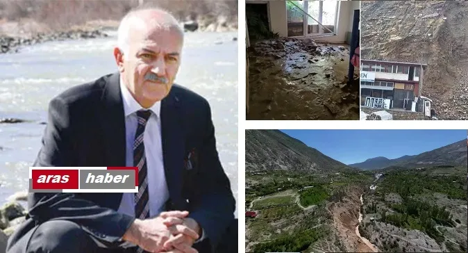 Tortum Gölü Alarm Veriyor: Uzundere’de 12 Metrelik Heyelan!