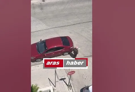 Rezilliğini kimse görmüyor sandı ama kameralar kayıttaydı