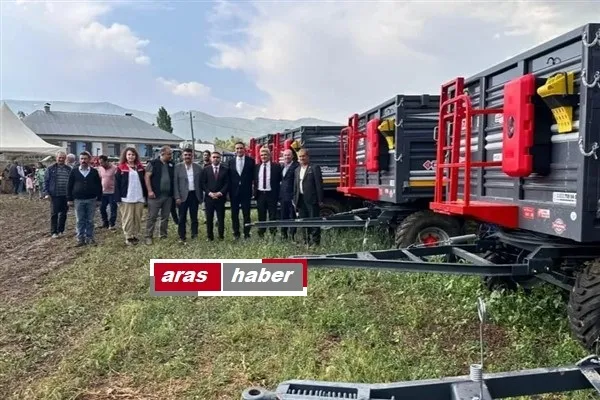 Erzurum Tarım Kooperatifine 86 Parça Makine Teslim Edildi