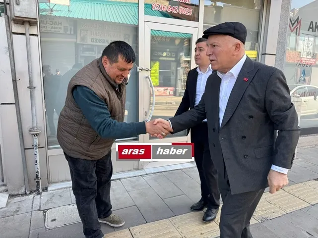 Başkan Sekmen, Esnafları Ziyaret Etti