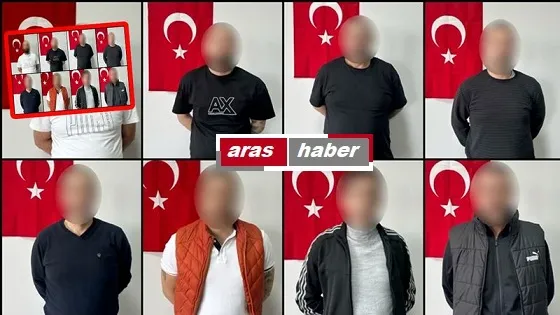 Kırmızı bültenle aranan 12 suçlu Türkiye
