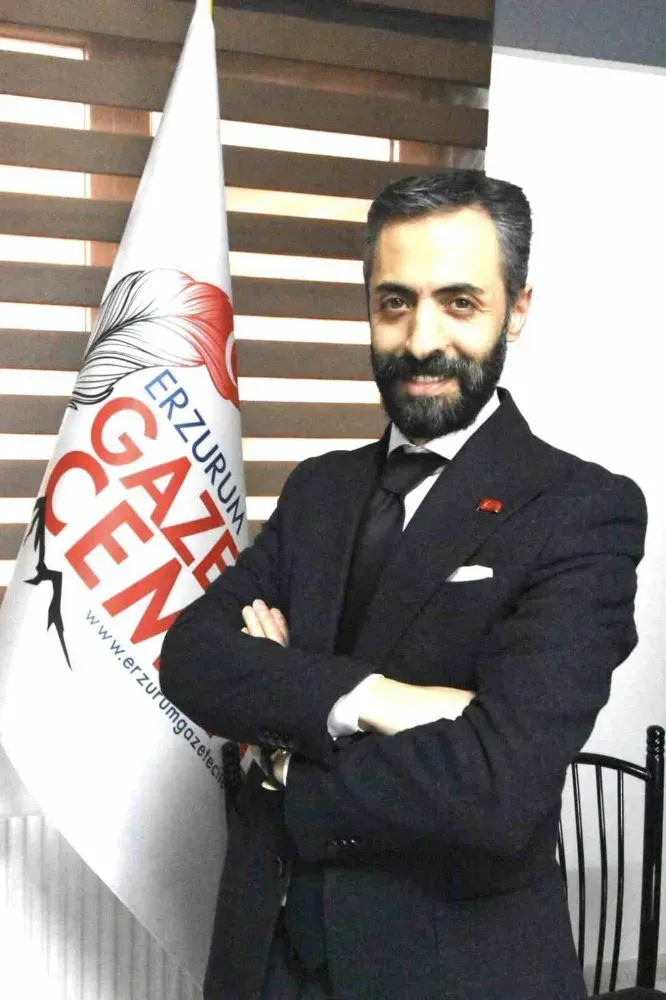 Erzurum Gazeteciler Cemiyet başkan Mehmet Musa Çakır 
