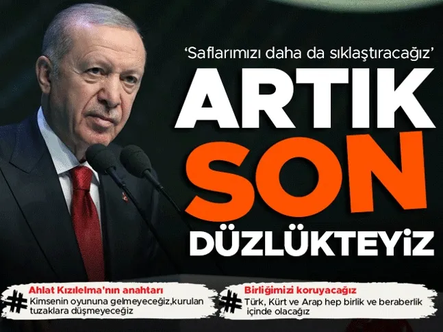 Cumhurbaşkanı Erdoğan