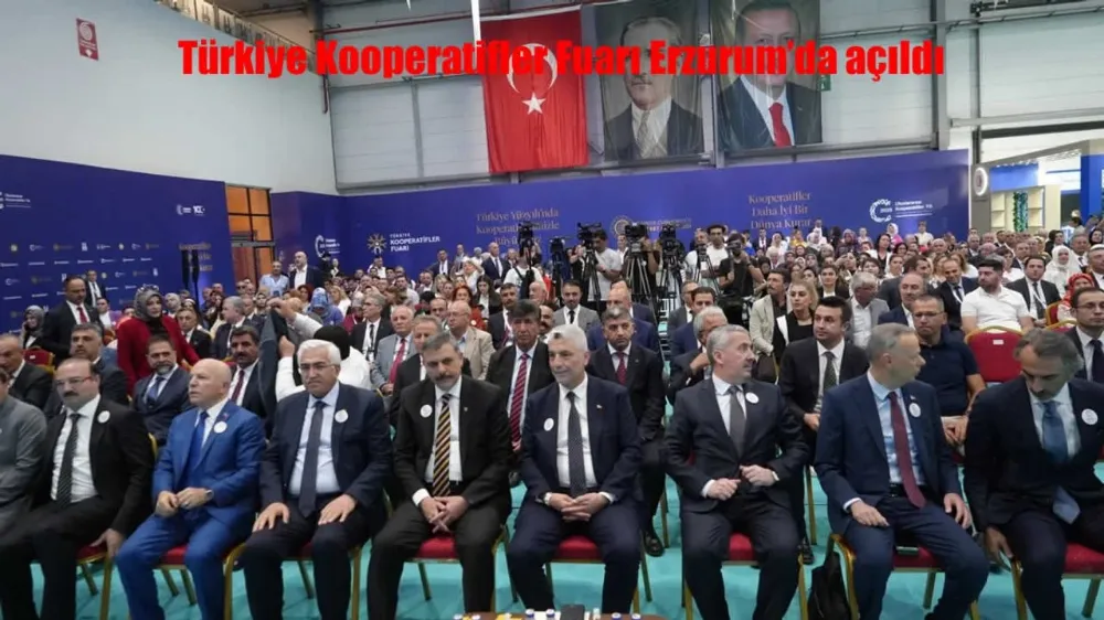 Türkiye Kooperatifler Fuarı Erzurum’da Açıldı: Kadın Kooperatiflerine Güçlü Destek