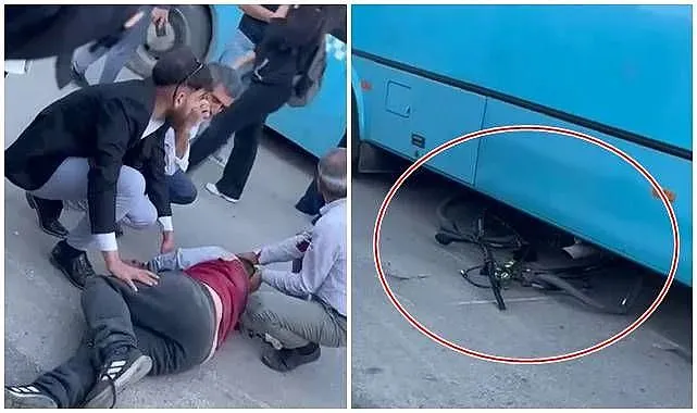BELEDİYE OTOBÜSÜ BİSİKLETLİ ÇOCUĞA ÇARPTI!